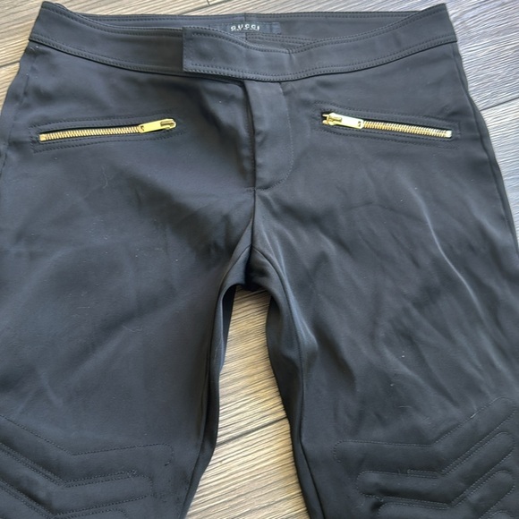 Vintage Gucci Tom Ford era black flare moto pants from 2004 - Picture 5 of 15